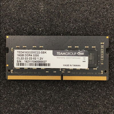 【白山FM松任店】中古  PC4-25600 16GB ノート用(DDR4-3200) 158772 