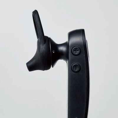 エレコム  LBT-HS11BK (Bluetoothハンズフリーヘッドセット ブラック) 