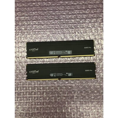 【座間相武台】中古  Crucial CP2K16G56C46U5 (DDR5 PC5-44800 16GB 2枚組) 4510001798