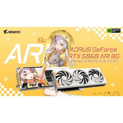 GIGABYTE  GV-N5060AORUS ARI-8GD (GeForce RTX 5060 8GB) 