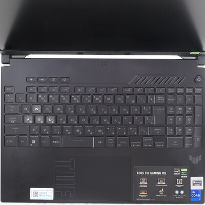 【通販センター】中古  ASUS TUF Gaming F16 FX607JV FX607JV-I7R4060SJ(Intel Core i7 13650HX/32GB DDR5 (PC5)/SSD1TB/なし/NVIDIA GeForce RTX 4060 8GB Laptop GPU/16/1920x1200/Wi-Fi/W11H64 MAR) 194623 