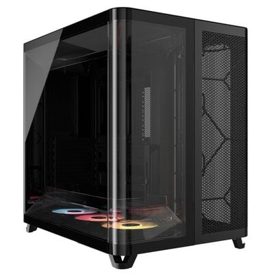 Corsair  AIR 5400 RS-R ARGB Tempered Glass Black CC-9011318-WW (E-ATX ガラス ブラック) 