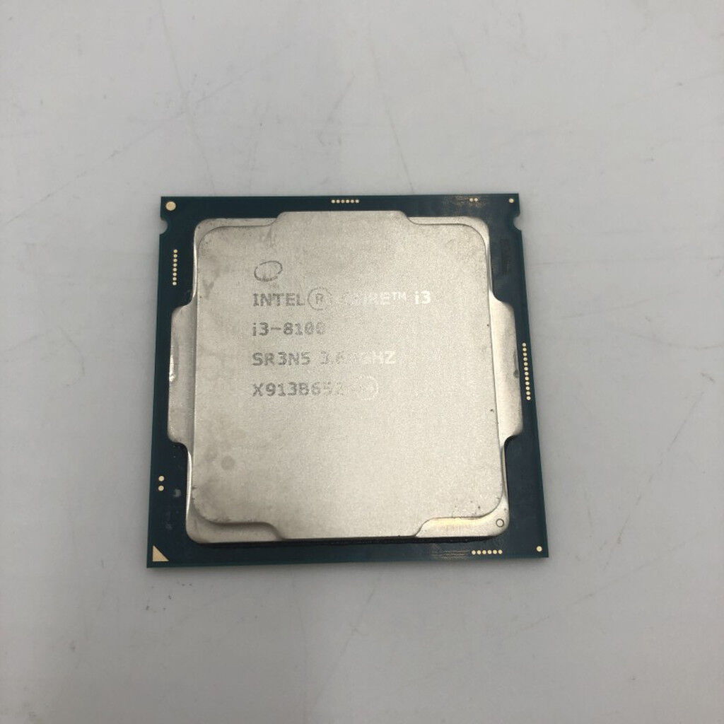 中古 INTEL Core i3 8100 (1151/3.60GHz/6M/C4/T4) 136202 （377007