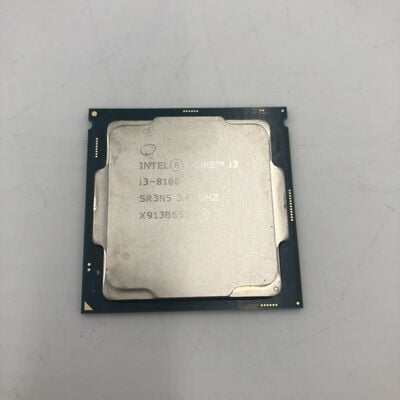 【福井日之出店】中古  INTEL Core i3 8100 (1151/3.60GHz/6M/C4/T4) 136202 