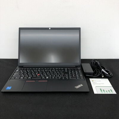 【長野稲里店】中古  LENOVO E15 Gen2 MSO 指紋認証あり (Intel Core i5 1135G7 2.4GHz/8GB/SSD256GB/-/オンボード/15.6/1920x1080/GbE/Wi-Fi/WEBCAM/W11P/Microsoft Office Home and Business 2024) 188562 