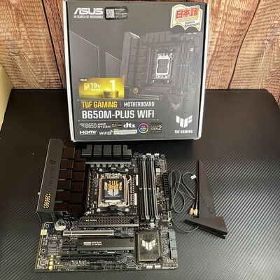 【富士青葉店】中古  ASUS TUF GAMING B650M-PLUS WIFI(B650 AM5 mATX) 5070001304 