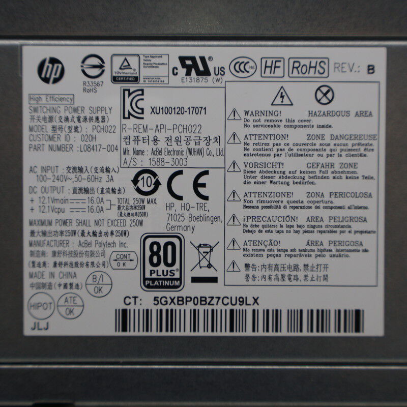 中古 HP EliteDesk 800 G5 SFF(Intel Core i7 9700 3.00GHz/16GB DDR4