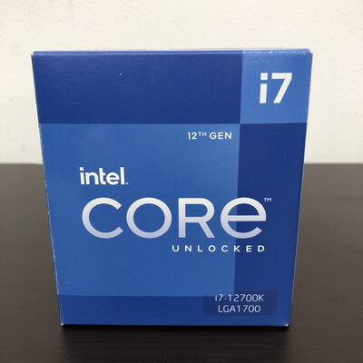 【長野稲里店】中古  INTEL Core i7 12700K (1700/3.6G/25M/C12/T20) 147857 