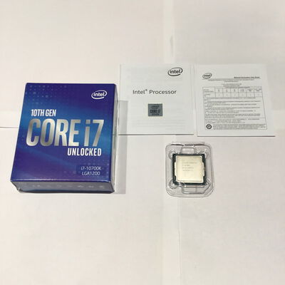 【松山環状枝松店】中古  INTEL Core i7 10700K (1200/3.8G/16M/C8/16) 142592 