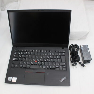 【通販センター】中古  Lenovo ThinkPad X1 Carbon 20R1CTO1WW(Intel Core i5 10210U/8GB/SSD512GB/なし/オンボード/14/1920x1080/Wi-Fi/W11H64 MAR) 185896 