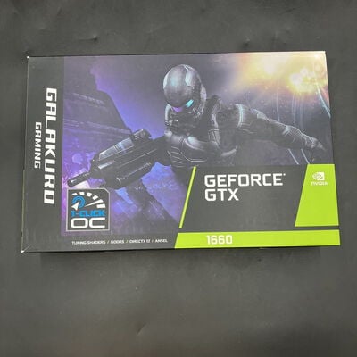 【熊本浜線店】中古  玄人志向 GG-GTX1660-E6GB/DF（GTX1660 6GB） 3480037413 