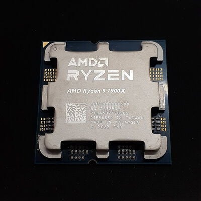 【鹿児島店】中古  AMD Ryzen 9 7900X (AM5/4.7GHz/76M/C12/T24/170W 152462 