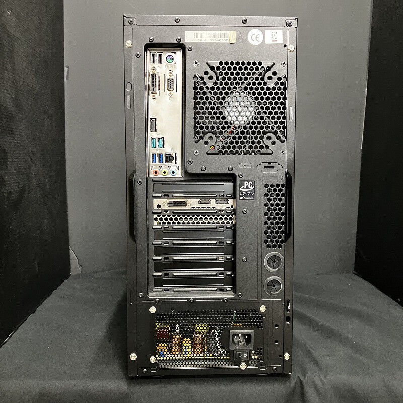 中古 THIRDWAVE GALLERIA KT(Intel Core i7 8700/16GB/SSD256GB