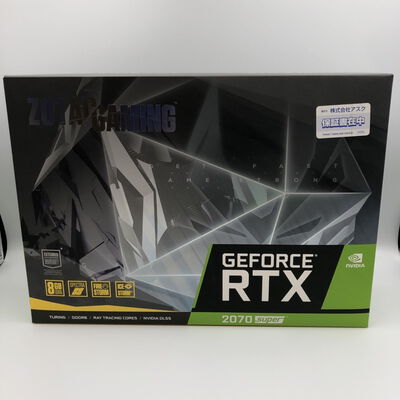 【甲府飯田店】中古  ZOTAC ZT-T20710F-10P (RTX2070 SUPER 8G Twin) 140101 