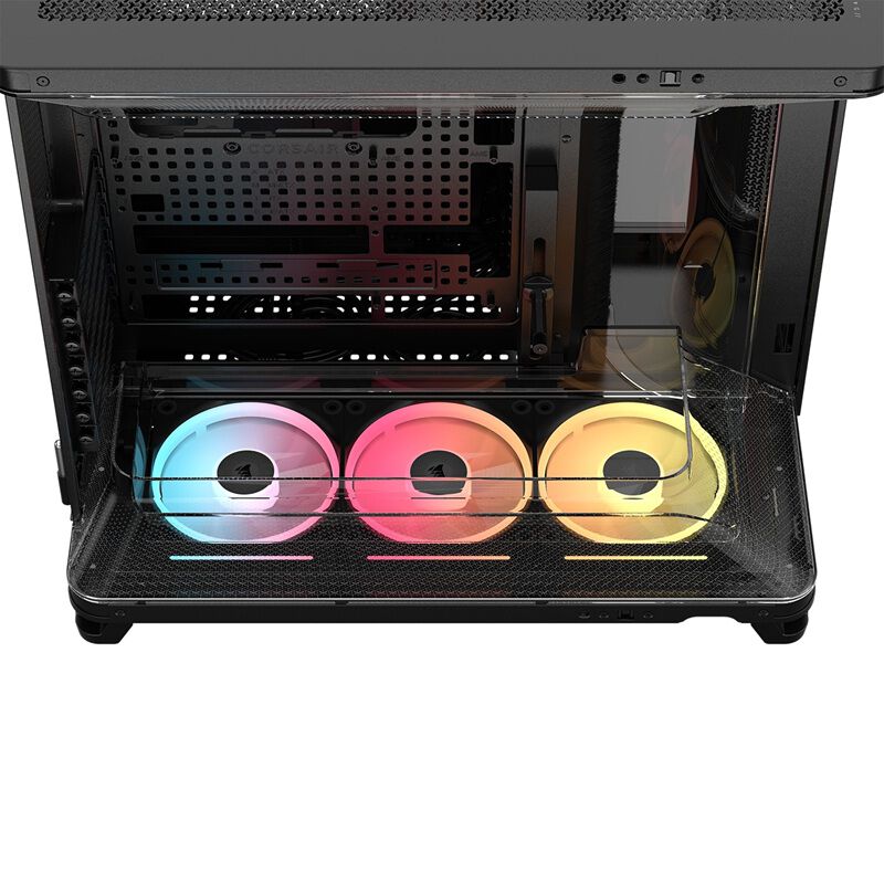 Corsair AIR 5400 LX-R iCUE LINK Tempered Glass Black CC-9011320-WW