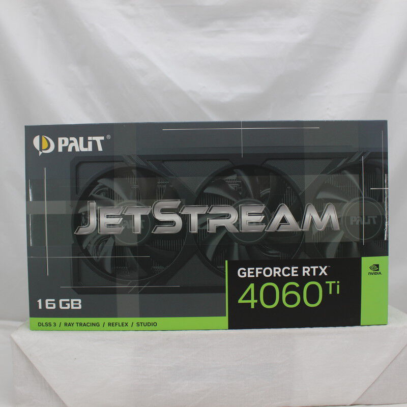 中古 Palit NE6406T019T1-1061J(RTX4060Ti JetStream 16G) 175543