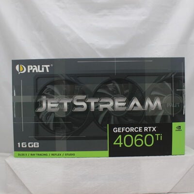【通販センター】中古  Palit NE6406T019T1-1061J(RTX4060Ti JetStream 16G) 175543 