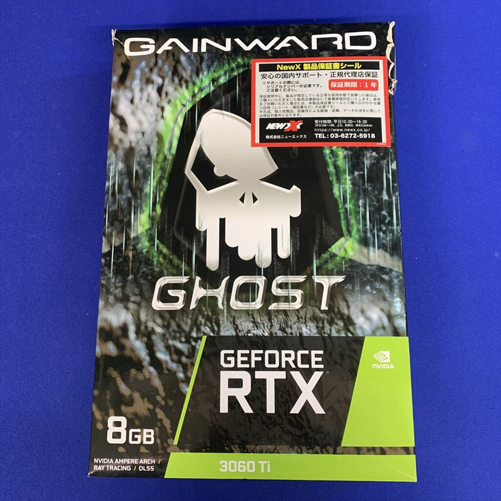 中古 GAINWARD GeForce RTX 3060 Ti GHOST 8GB 3400008719 ｜ パソコン