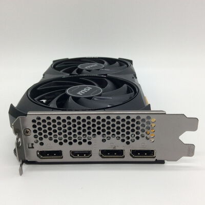 【浜松店】中古  MSI GeForce RTX 4060 VENTUS 2X BLACK 8G OC (RTX4060 8GB) 158792 
