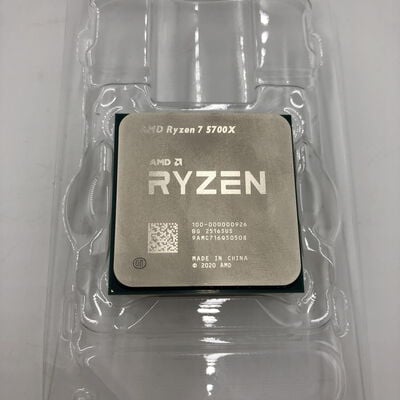 【福井日之出店】中古  AMD Ryzen 7 5700X (AM4/3.4GHz/36M/C8/T16/65W) 150182 