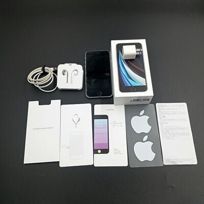 【大須店】中古  【au】Apple iPhoneSE 4.7インチ (第2世代/2020) 128GB (ホワイト)  MXD12J/A 142476 