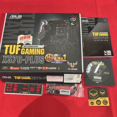 【静岡東瀬名店】中古  ASUS TUF GAMING X570-PLUS (X570 AM4 ATX DDR4) 140041 