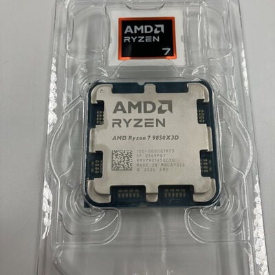 【なんば店】中古  AMD Ryzen 7 9850X3D (AM5/4.7/104M/C8/T16/120W) 188690 