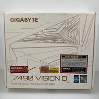 中古  GIGABYTE Z490 VISION D (Z490 1200 ATX DDR4) 142611 