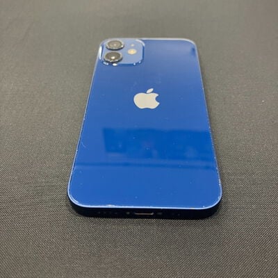 【鹿児島店】中古  Apple iPhone12 mini 5.4インチ 128GB (ブルー) 国内版SIMロックフリー MGDP3J/A 144008 
