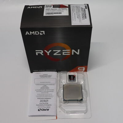 【札幌店】中古  AMD Ryzen 9 5900X (AM4/3.7/70M/C12/T24/105W) 143914 