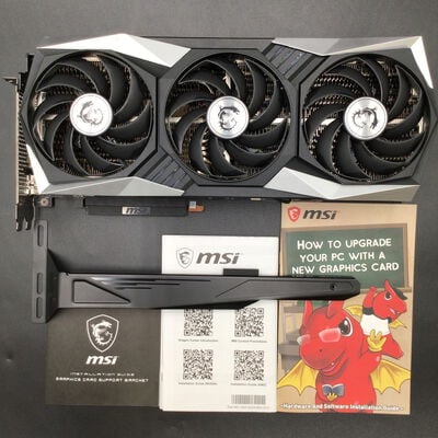 【秋葉原本店】中古  MSI Radeon RX 6750 XT GAMING X TRIO 12G (RX6750XT 12GB) 150490 