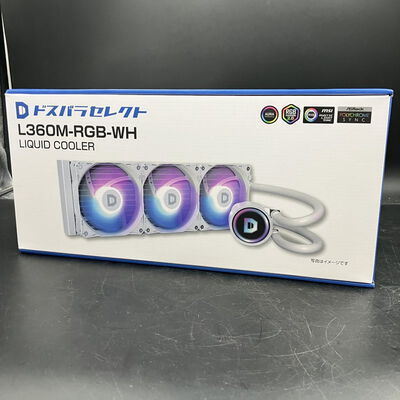 【大須店】中古  ﾄﾞｽﾊﾟﾗｾﾚｸﾄ L360M-RGB-WH(360mm ARGB 水冷) 3120024064 
