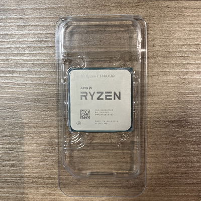 【前橋ｲﾝﾀｰｱｶﾏﾙ店】中古  AMD Ryzen 7 5700X3D (AM4/3.0/100M/C8/T16/105W) 169617 