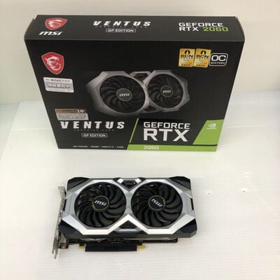 【徳島住吉店】中古  MSI GeForce RTX 2060 VENTUS GP OC（RTX2060 6GB） 3480039257 