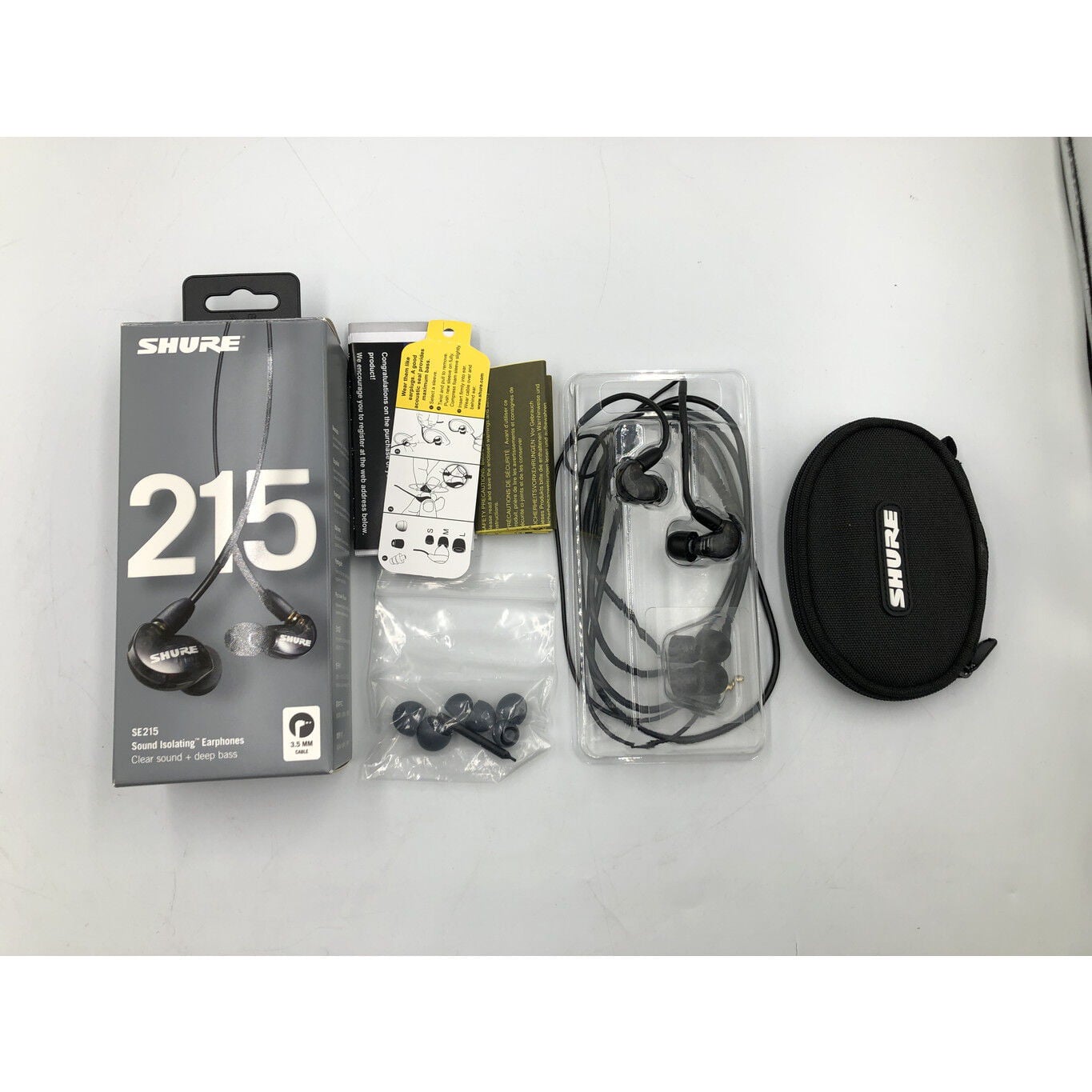 中古 SHURE SE215 BK 4680003395 （348300） ｜ パソコン通販の