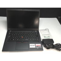 中古  LENOVO ThinkPad X13 (AMD Ryzen 5 Pro 4650U 2.10GHz/32GB/SSD256GB/-/オンボード/13.3/1920x1080/Wi-Fi/WEBCAM/W11P/Microsoft Office Home and Business 2024) 184183 