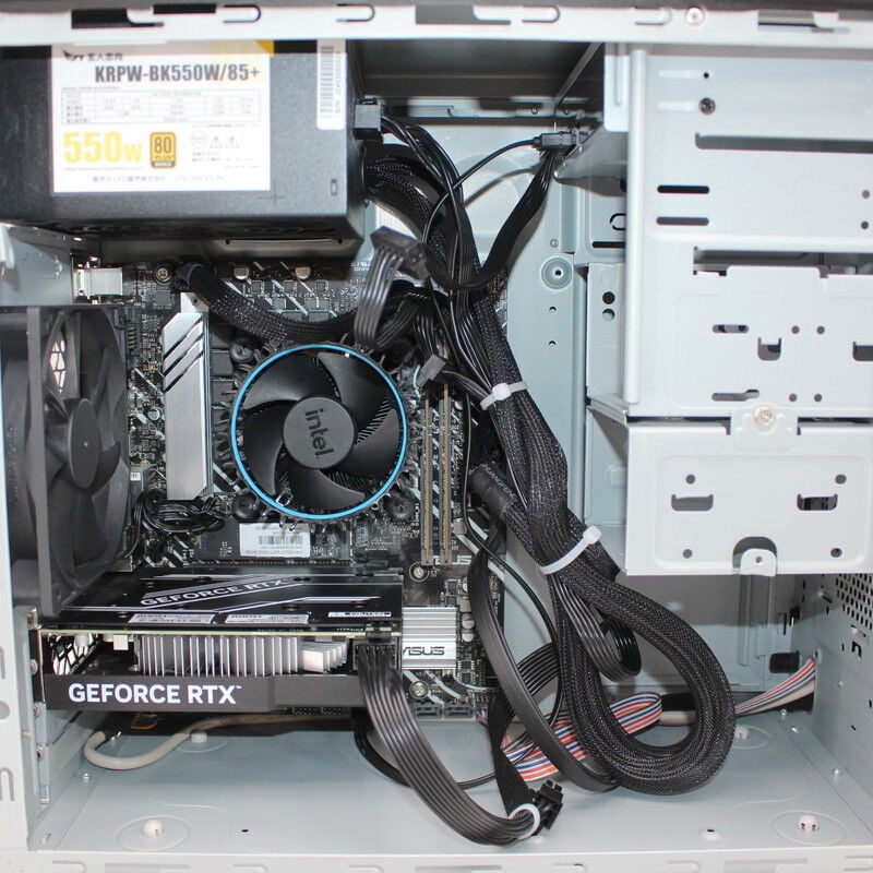 中古 THIRDWAVE raytrek EM041(Intel Core i5 12400/16GB DDR4 (PC4