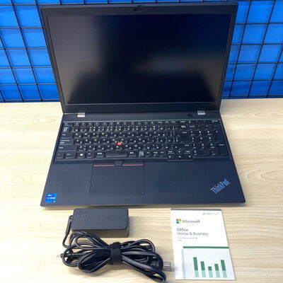 【博多店】中古  LENOVO ThinkPad L15 Gen2 (INTEL Core i5-1135G7 2.4GHz/16GB/SSD256GB/-/オンボード/15.6/1920x1080/Wi-Fi/WEBCAM/W11P/Microsoft Office Home and Business 2024) 185475 