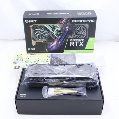 【通販センター】中古  【LHR版】Palit NE63070019P2-1041A V1 (RTX3070 8GB) 146438 
