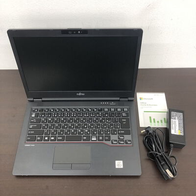 【長野稲里店】中古  FUJITSU LIFEBOOK U7410 (INTEL Core i5 10310U 1.7GHz/16GB/SSD256GB/-/オンボード/14/1366x768/Wi-Fi/WEBCAM/W11H64/Microsoft Office Home and Business 2024付) 180536 