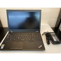 中古  Lenovo ThinkPad P52　20MAS12700 (Core i7 8750H/16GB/SSD512GB/-/NVIDIA Quadro P1000 4GB/15.6ｲﾝﾁ/1920x1080/Wi-Fi/WEBCAM/W11H64) 176658 