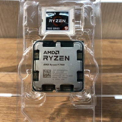 【姫路店】中古  AMD Ryzen 9 7900 (AM5/3.7GHz/76M/C12/T24/65W) 154482 