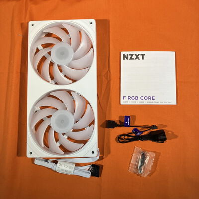 【なんば店】中古  NZXT RF-U24HF-W1(F240 RGB CORE WH 240mm PWM RGB) 3280021791 
