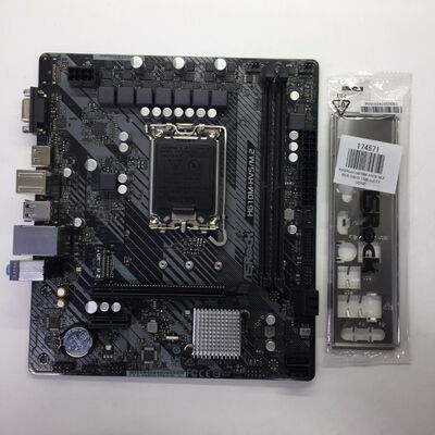 【千葉店】中古  ASRock H610M-HVS/M.2 R2.0 (H610 1700 mATX DDR4) 3250005418 