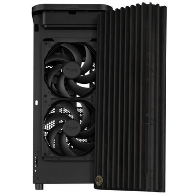 ASUS  ProArt PA401 Wood Edition - Metal Panel PA401 WOOD MTL BK (ATX) 