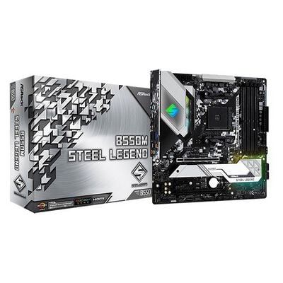 ASRock  B550M Steel Legend (B550 AM4 MicroATX) 