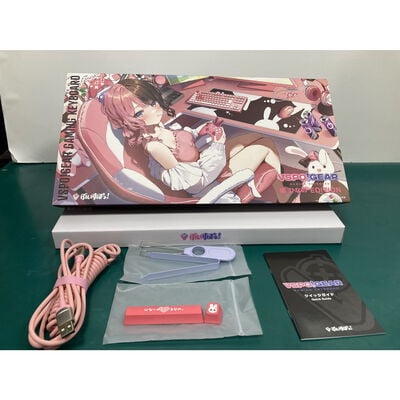 【富山本郷店】中古  VSPO! GEAR ゲーミングキーボード　橘ひなのEdition 4760000779 