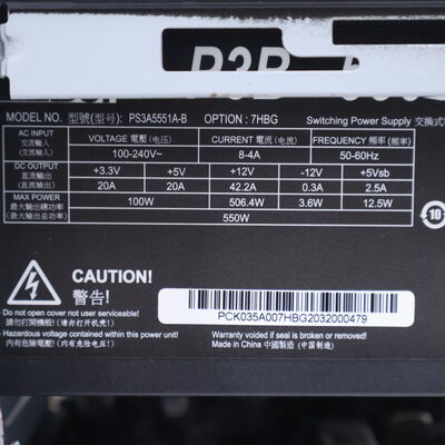 【通販センター】中古  THIRDWAVE Magnate EM041(Intel Core i5 10400/16GB DDR4 (PC4)/SSD500GB/なし/NVIDIA GeForce GTX 1660 SUPER 6GB/W11H64 MAR) 203884 
