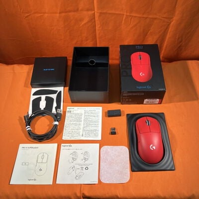 【なんば店】中古  Logicool PRO X SUPERLIGHT Wireless Gaming Mouse G-PPD-003WL-RD 3280021832 