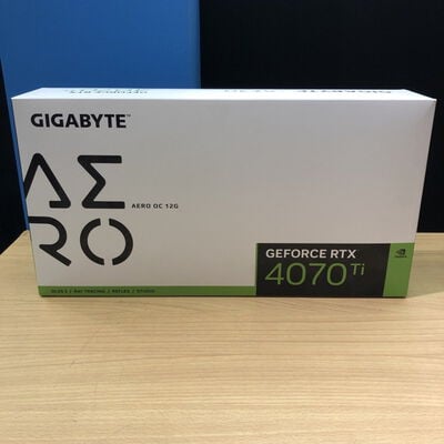 【甲府飯田店】中古  GIGABYTE GV-N407TAERO OC-12GD（RTX4070Ti 12GB） 3480038434 